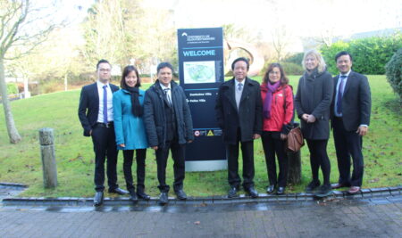 University of Economics and Law visited University of Gloucestershire for MOU