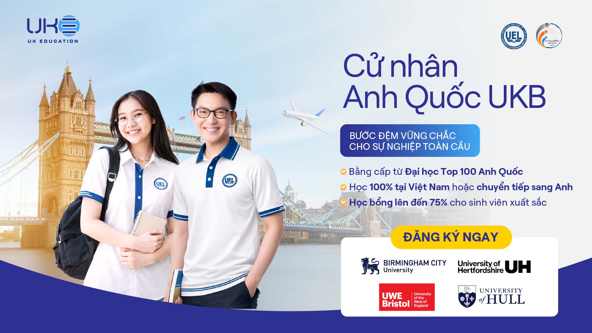 Tuyển sinh Cử nhân Anh Quốc UKB 2026